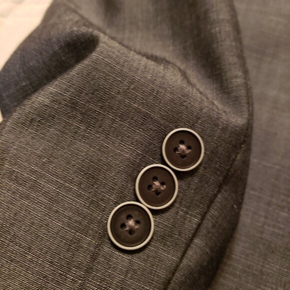 Calvin Klein - Gray Blazer - Size 16 kids - Picture 9 of 13